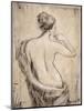 Neutral Nude Study II-Tim O'toole-Mounted Art Print