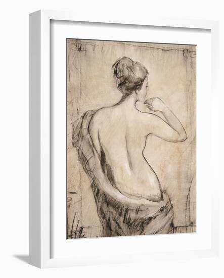 Neutral Nude Study II-Tim O'toole-Framed Art Print