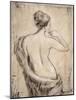 Neutral Nude Study II-Tim O'toole-Mounted Art Print