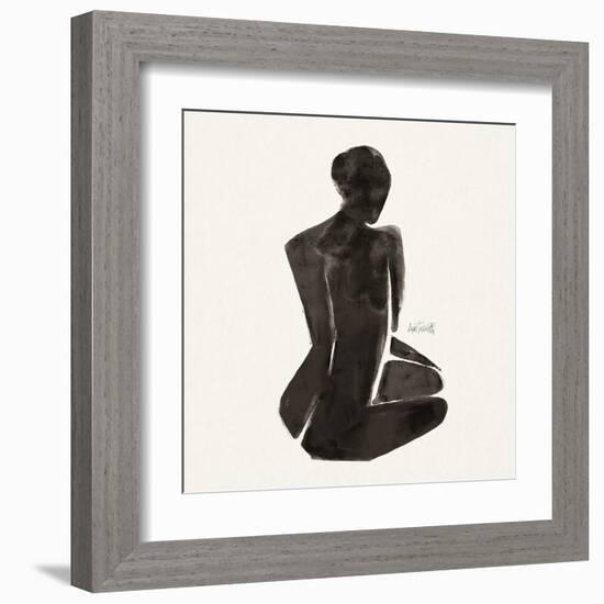 Neutral Nudes I Sq-Anne Tavoletti-Framed Art Print