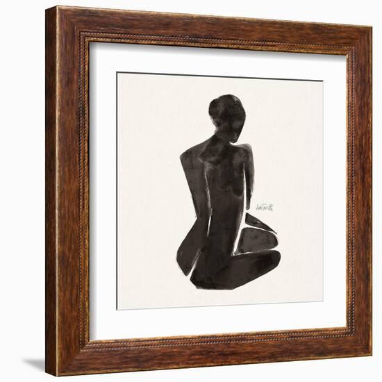 Neutral Nudes I Sq-Anne Tavoletti-Framed Art Print