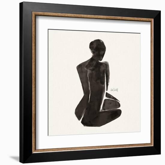 Neutral Nudes I Sq-Anne Tavoletti-Framed Art Print