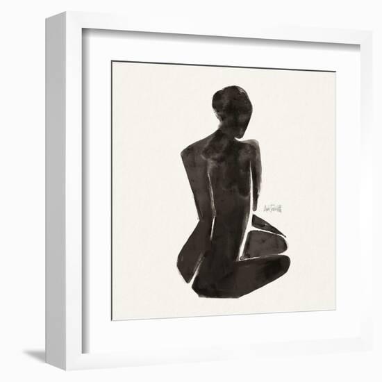 Neutral Nudes I Sq-Anne Tavoletti-Framed Art Print