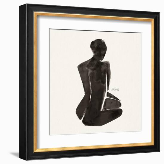 Neutral Nudes I Sq-Anne Tavoletti-Framed Art Print