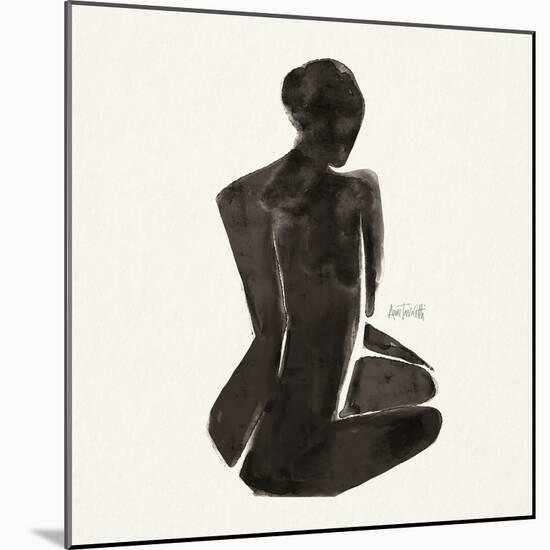 Neutral Nudes I Sq-Anne Tavoletti-Mounted Art Print