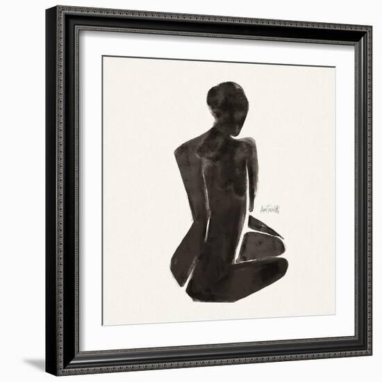 Neutral Nudes I Sq-Anne Tavoletti-Framed Art Print