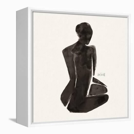 Neutral Nudes I Sq-Anne Tavoletti-Framed Stretched Canvas