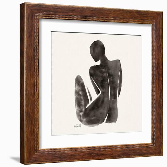 Neutral Nudes II Sq-Anne Tavoletti-Framed Art Print