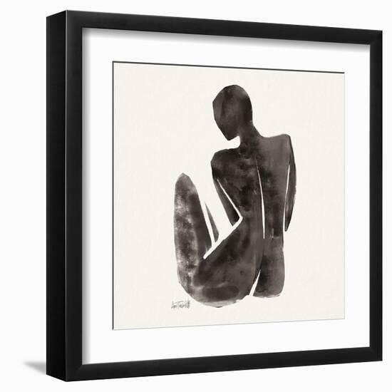 Neutral Nudes II Sq-Anne Tavoletti-Framed Art Print