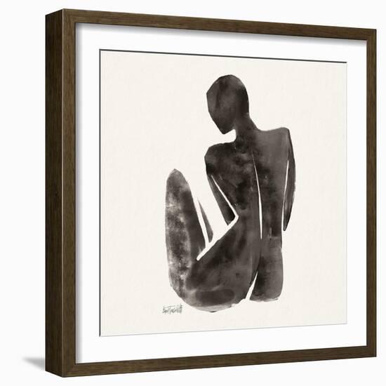 Neutral Nudes II Sq-Anne Tavoletti-Framed Art Print