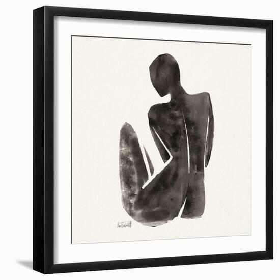 Neutral Nudes II Sq-Anne Tavoletti-Framed Art Print