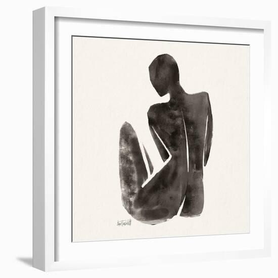 Neutral Nudes II Sq-Anne Tavoletti-Framed Art Print