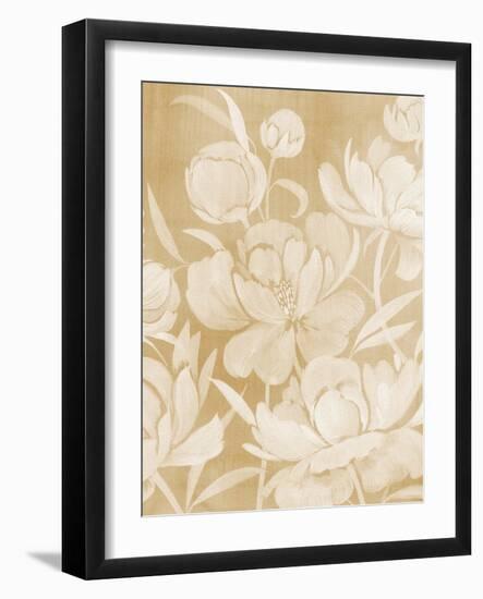 Neutral Peonies II-Grace Popp-Framed Art Print