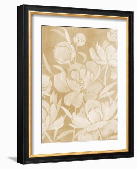 Neutral Peonies II-Grace Popp-Framed Art Print