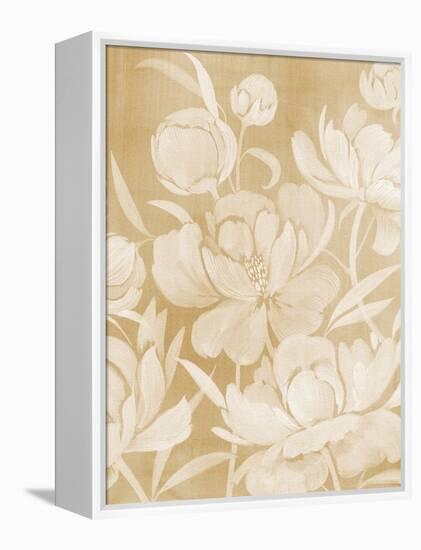 Neutral Peonies II-Grace Popp-Framed Stretched Canvas