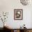 Neutral Peony Elegance II-Nancy Slocum-Framed Art Print displayed on a wall