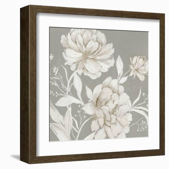 Neutral Peony II-Asia Jensen-Framed Art Print