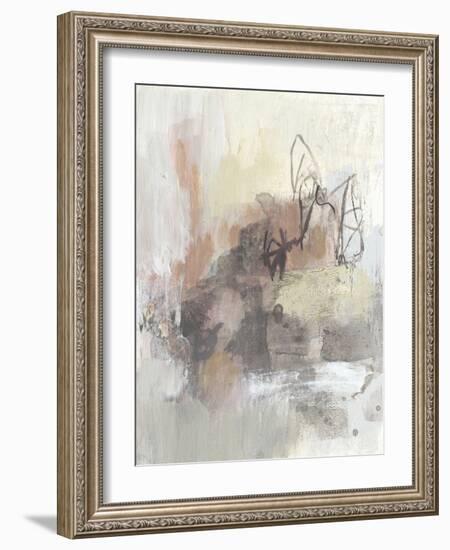 Neutral Pink I-Jennifer Goldberger-Framed Art Print