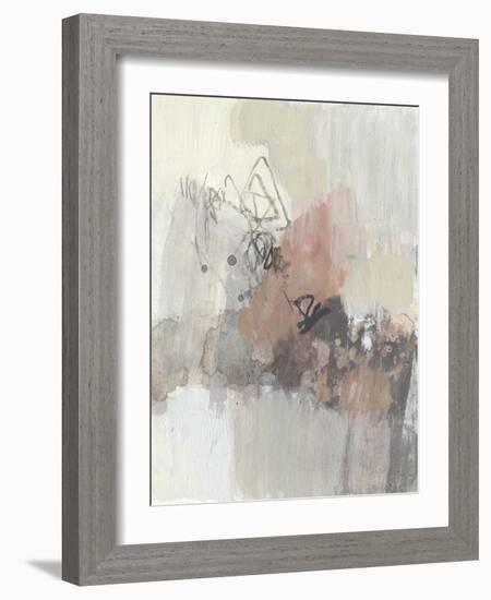 Neutral Pink II-Jennifer Goldberger-Framed Art Print