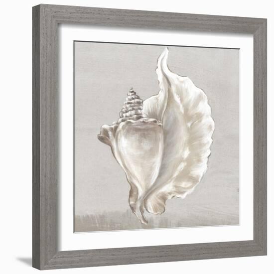 Neutral Shells III-Eva Watts-Framed Art Print