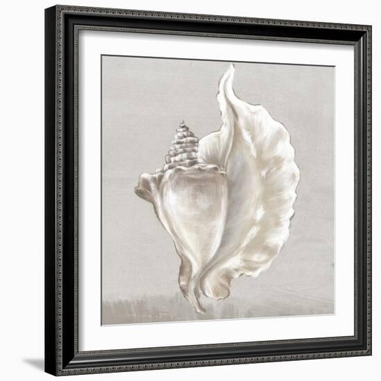 Neutral Shells III-Eva Watts-Framed Art Print