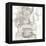 Neutral Stacking I White-Chris Paschke-Framed Stretched Canvas