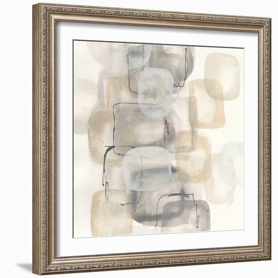 Neutral Stacking I-Chris Paschke-Framed Art Print