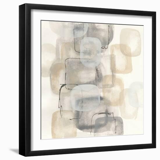 Neutral Stacking I-Chris Paschke-Framed Art Print