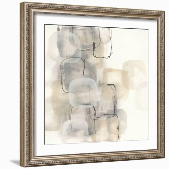 Neutral Stacking II-Chris Paschke-Framed Art Print