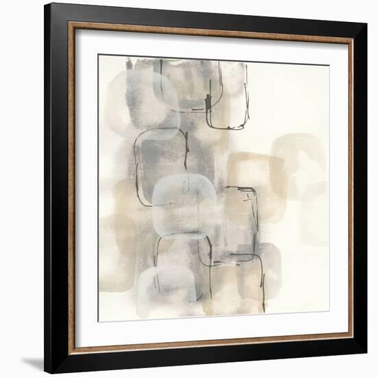 Neutral Stacking II-Chris Paschke-Framed Art Print