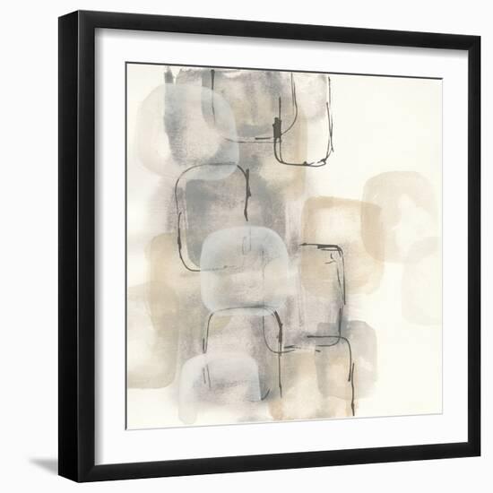 Neutral Stacking II-Chris Paschke-Framed Art Print