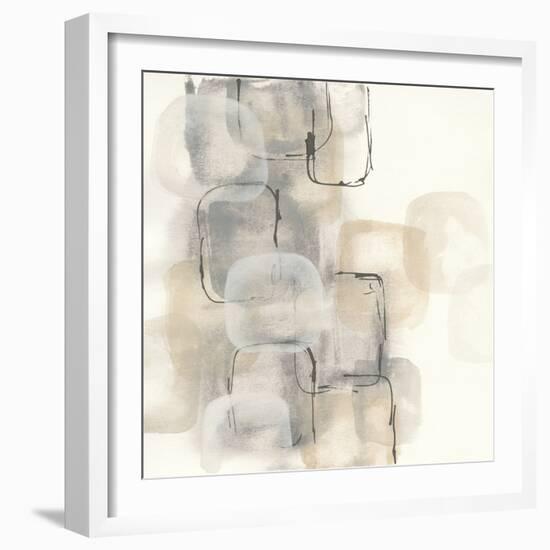 Neutral Stacking II-Chris Paschke-Framed Art Print