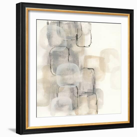 Neutral Stacking II-Chris Paschke-Framed Art Print