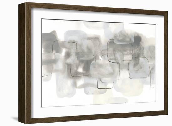 Neutral Stacking III White-Chris Paschke-Framed Art Print
