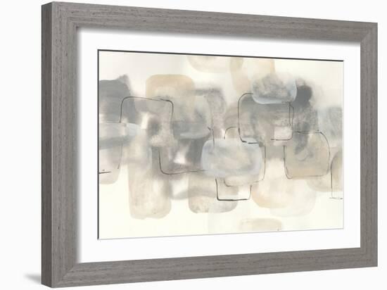 Neutral Stacking III-Chris Paschke-Framed Art Print