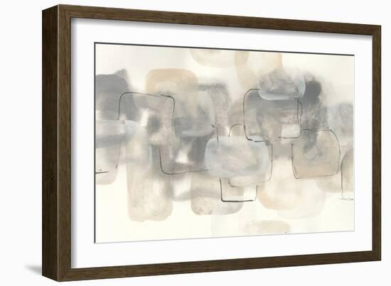 Neutral Stacking III-Chris Paschke-Framed Art Print