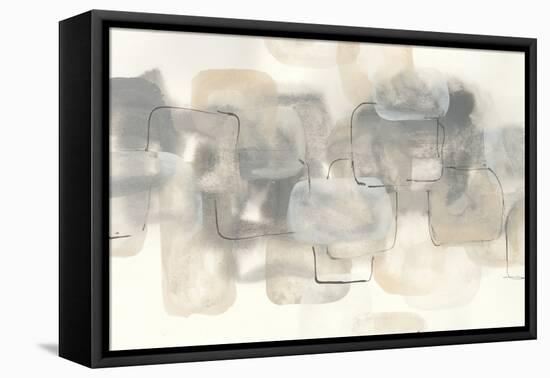 Neutral Stacking III-Chris Paschke-Framed Stretched Canvas