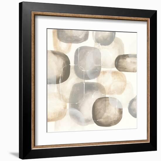 Neutral Stones III-Chris Paschke-Framed Art Print