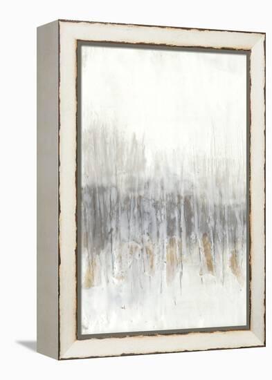 Neutral Wave I-Jennifer Goldberger-Framed Stretched Canvas