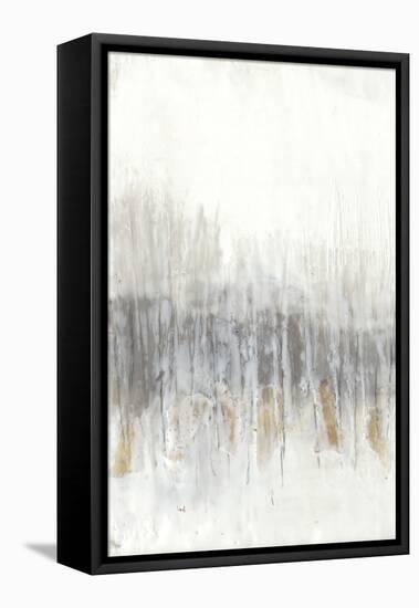 Neutral Wave I-Jennifer Goldberger-Framed Stretched Canvas