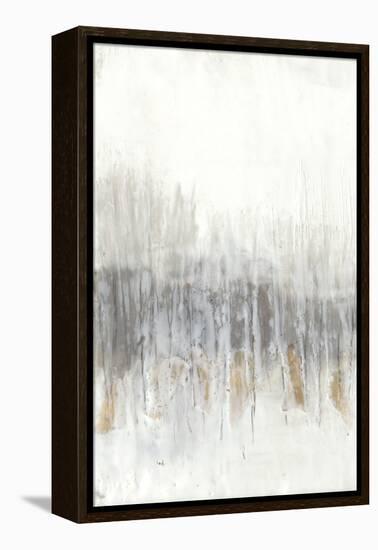 Neutral Wave I-Jennifer Goldberger-Framed Stretched Canvas