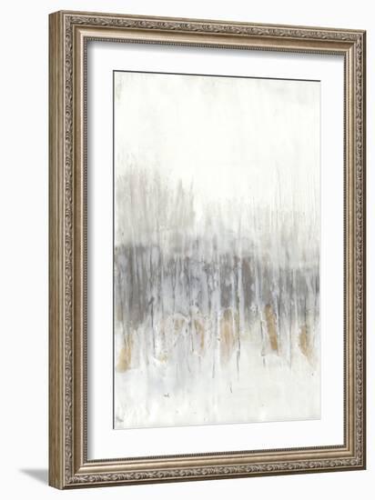 Neutral Wave I-Jennifer Goldberger-Framed Premium Giclee Print