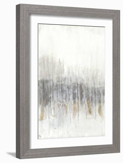 Neutral Wave I-Jennifer Goldberger-Framed Premium Giclee Print