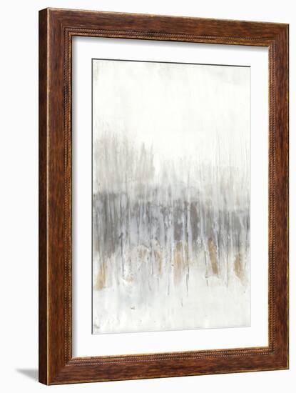 Neutral Wave I-Jennifer Goldberger-Framed Premium Giclee Print