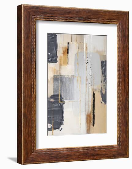 Neutral with Grey 2-Sally Ann Moss-Framed Photographic Print