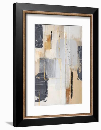 Neutral with Grey 2-Sally Ann Moss-Framed Photographic Print