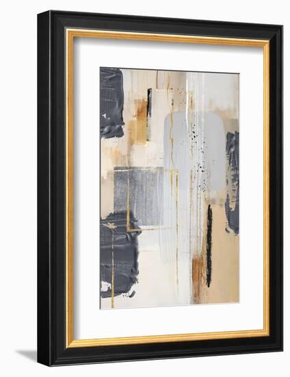 Neutral with Grey 2-Sally Ann Moss-Framed Photographic Print