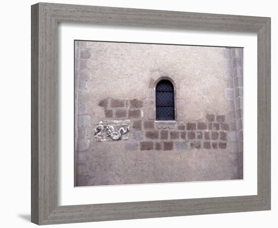 Neuvy-Saint-Sepulcre, Basilique - Church Collegiale Saint-Etienne - Indre, France-Pol M.R. Maeyaert-Framed Photographic Print