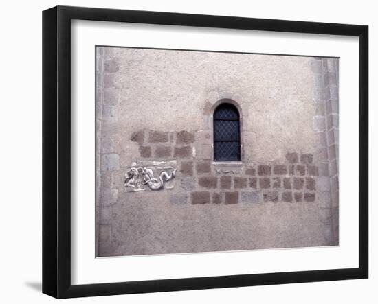 Neuvy-Saint-Sepulcre, Basilique - Church Collegiale Saint-Etienne - Indre, France-Pol M.R. Maeyaert-Framed Photographic Print