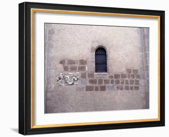 Neuvy-Saint-Sepulcre, Basilique - Church Collegiale Saint-Etienne - Indre, France-Pol M.R. Maeyaert-Framed Photographic Print